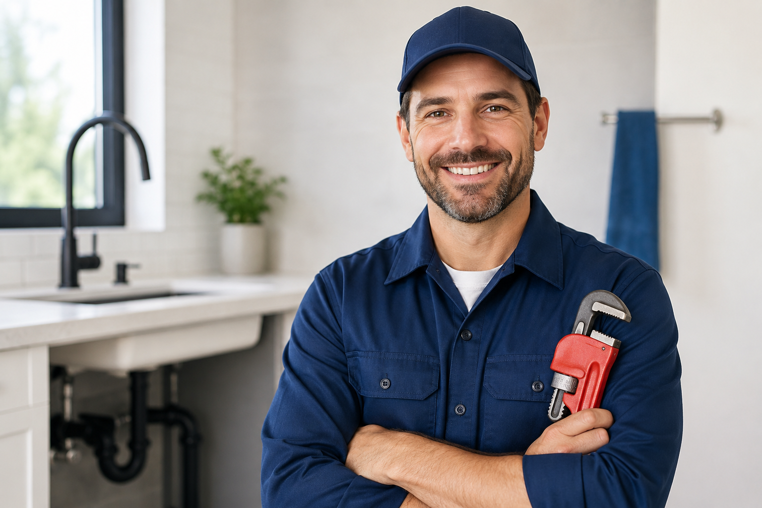 Fix It Fast plumber on the job in Middle Tennessee